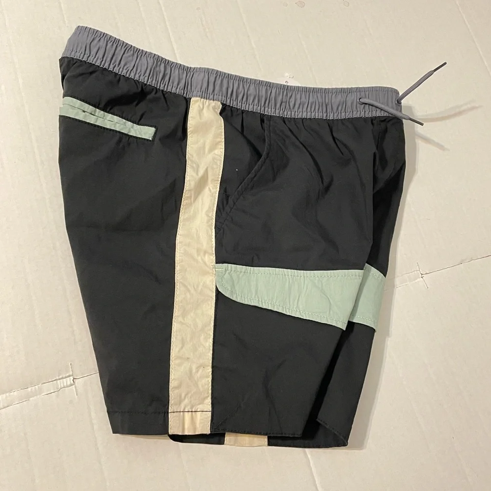 Wonder Nation Boys Swim Shorts Size L (10-12) Husky Pockets NEW